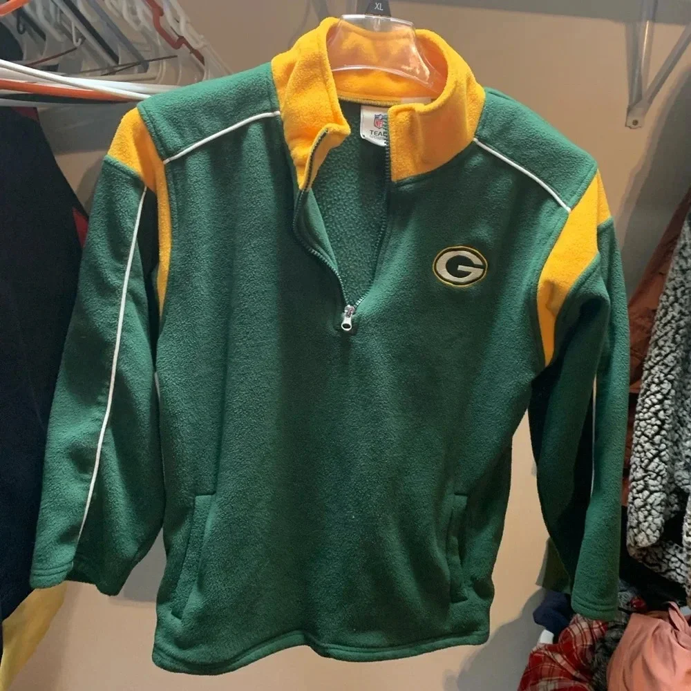 🏈Green Bay Packers🏈 pull-over fleece - Picture 1 of 3